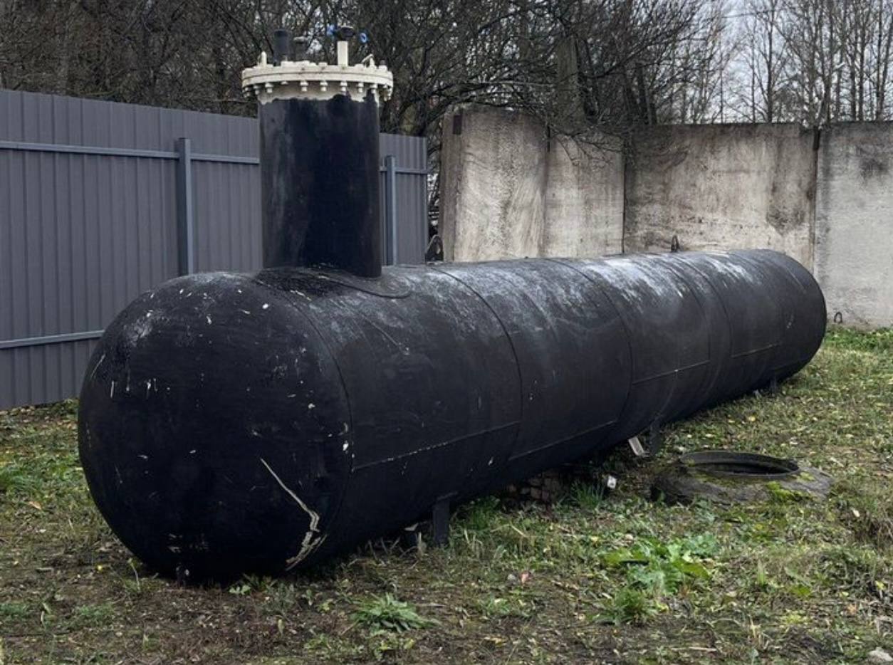 Резервуар перед отправкой